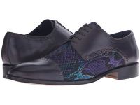 Hotsale Messico Spectator Oxfords for Men - Higino - Grey Print Textile/Grey Leather On Sale